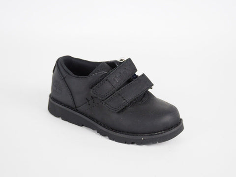 Infants Timberland Earthkeepers 5584R Black Leather 2 Strap Smart Baby Shoes