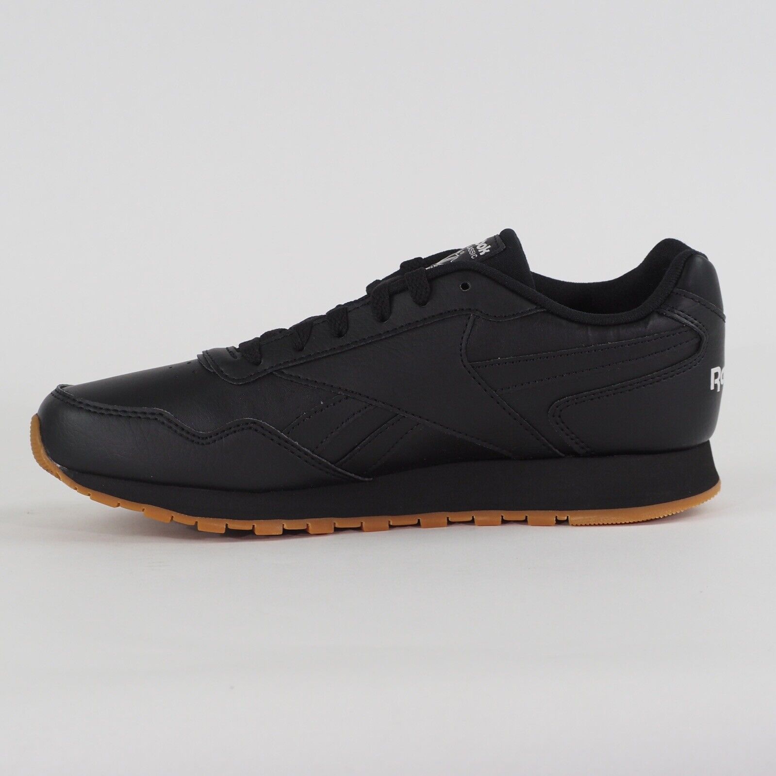 Womens Reebok CL Harman Run CM9941 Black Walking Sports Lace Up Casual Trainers