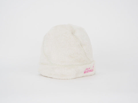 Girls Jack Wolfskin Soft Asylum Cap 1901881 White Sand Beanie Warm Winter Hat