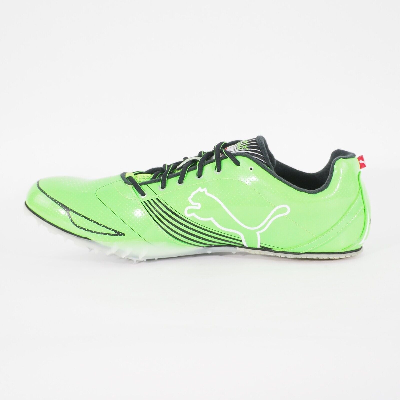 Mens Puma Complete TFX Sprint 3 185198 01 Green Lace Up Running Sports Shoes