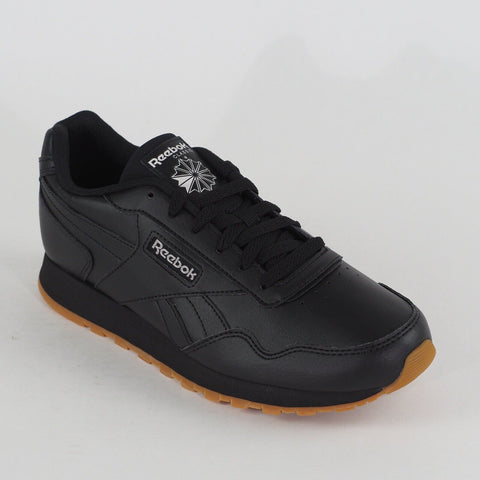 Womens Reebok CL Harman Run CM9941 Black Walking Sports Lace Up Casual Trainers