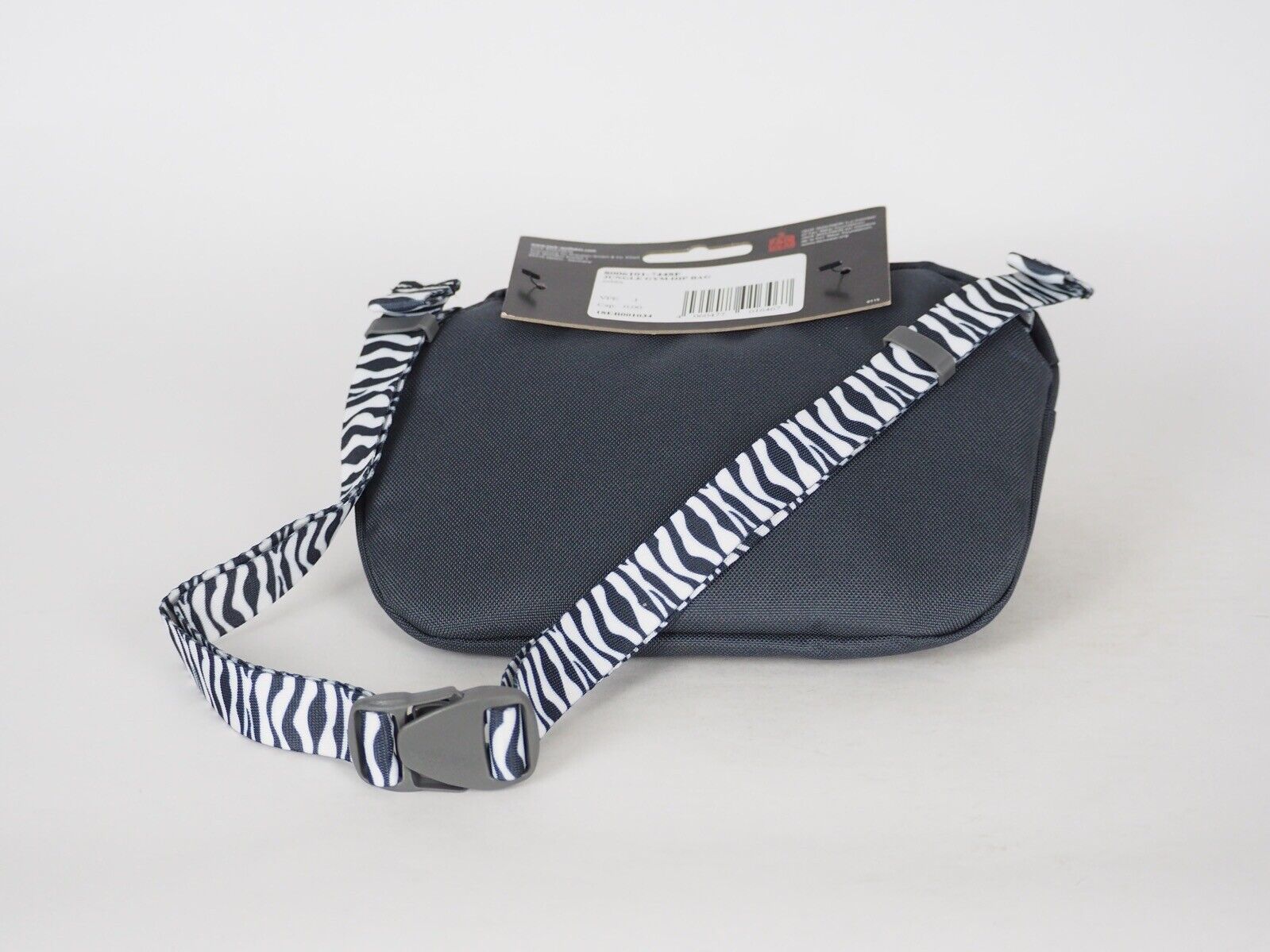 Jack Wolfskin Jungle Gym 8006101 Zebra Grey Casual Travel Running Small Hip Bag