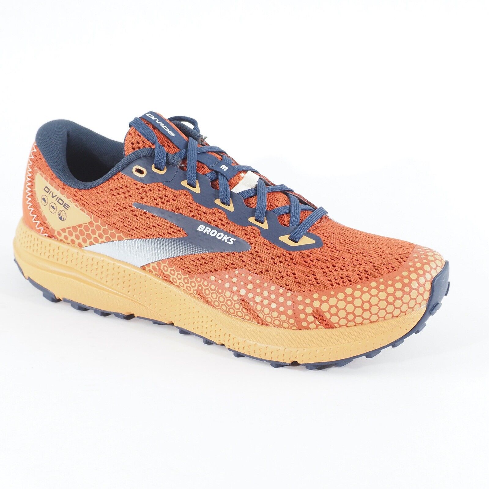 Mens Brooks Divide 3 Rooibos 110381 1D 269 Walking Trail Light Running Trainers