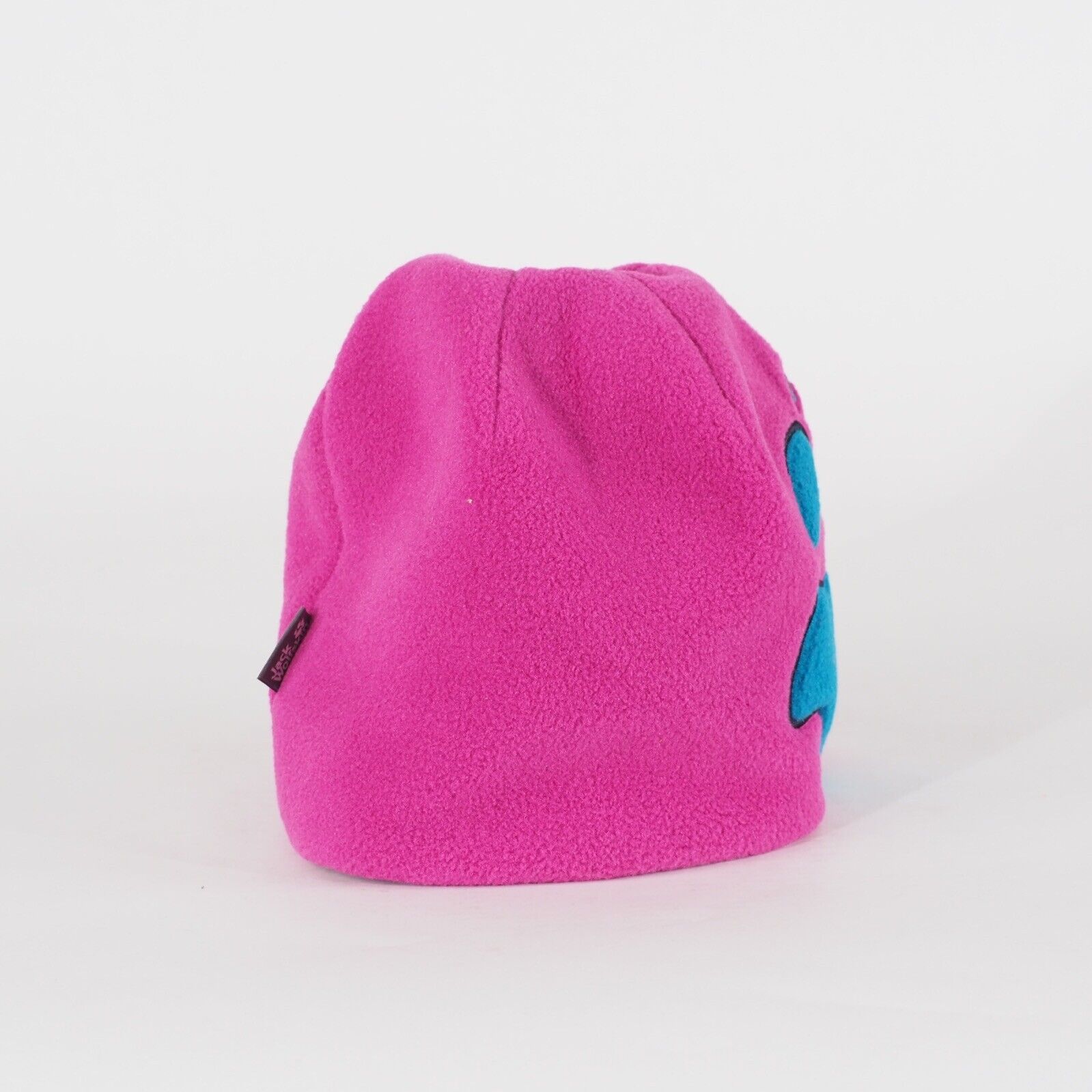 Kids Jack Wolfskin Front Paw Hat Pink Warm Fleece Winter Casual Outdoor Hat