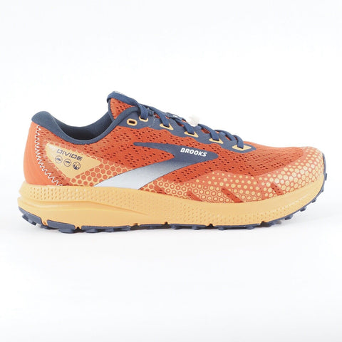 Mens Brooks Divide 3 Rooibos 110381 1D 269 Walking Trail Light Running Trainers