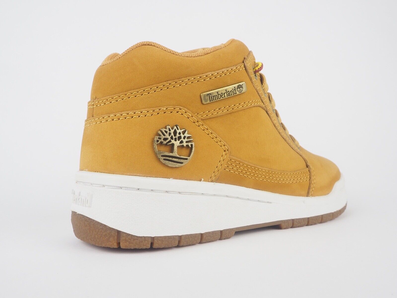 JUniors Timberland Bridgton Chukka A18QW Wheat Leather Lace Up Boots