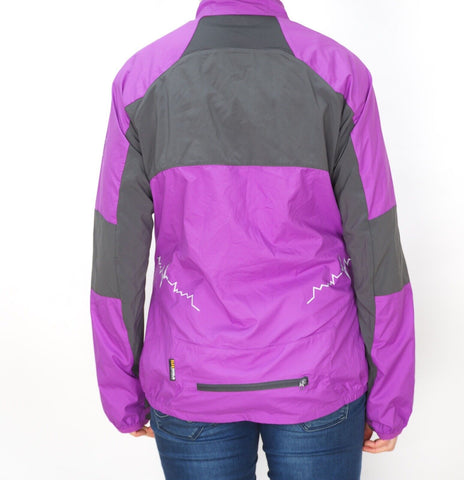 Womens Jack Wolfskin Exhalation Flyweight 1303061 Hyacinth Light Active Jacket