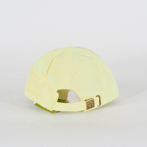 Kids Jack Wolfskin Baseball Cap 1901011 Organic Cotton Yellow Casual Hat