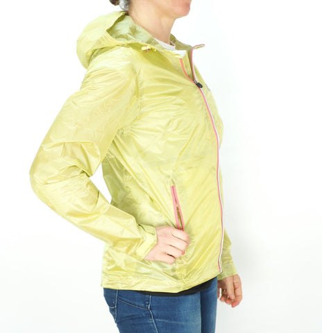 Womens Jack Wolfskin Advanced Active Trail 5006301 Lemonade Zip Up Light Jacket