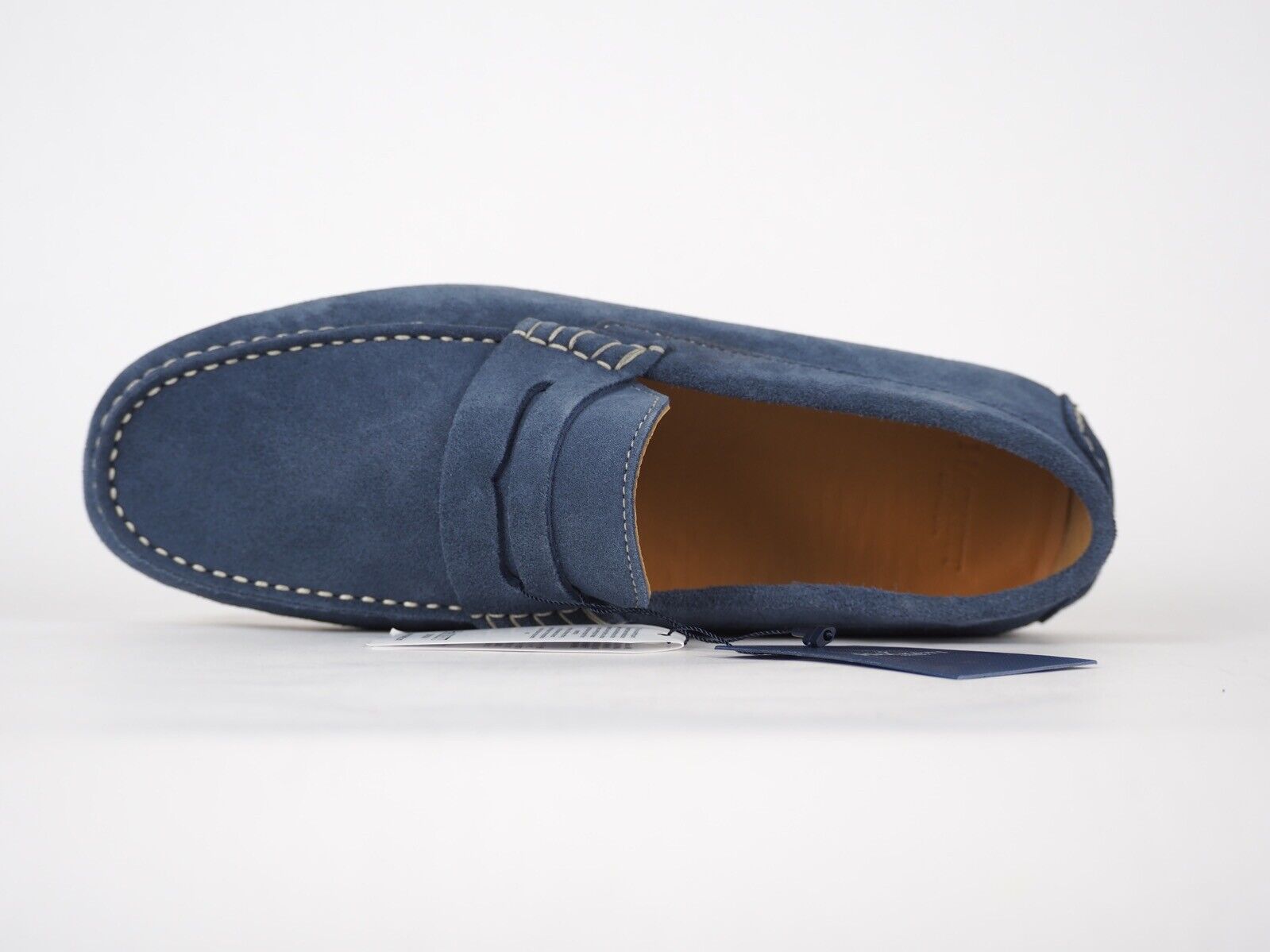 Mens Hackett London Richmond Driver HMS20780 Blue Moccassins Slip On Shoes UK 6