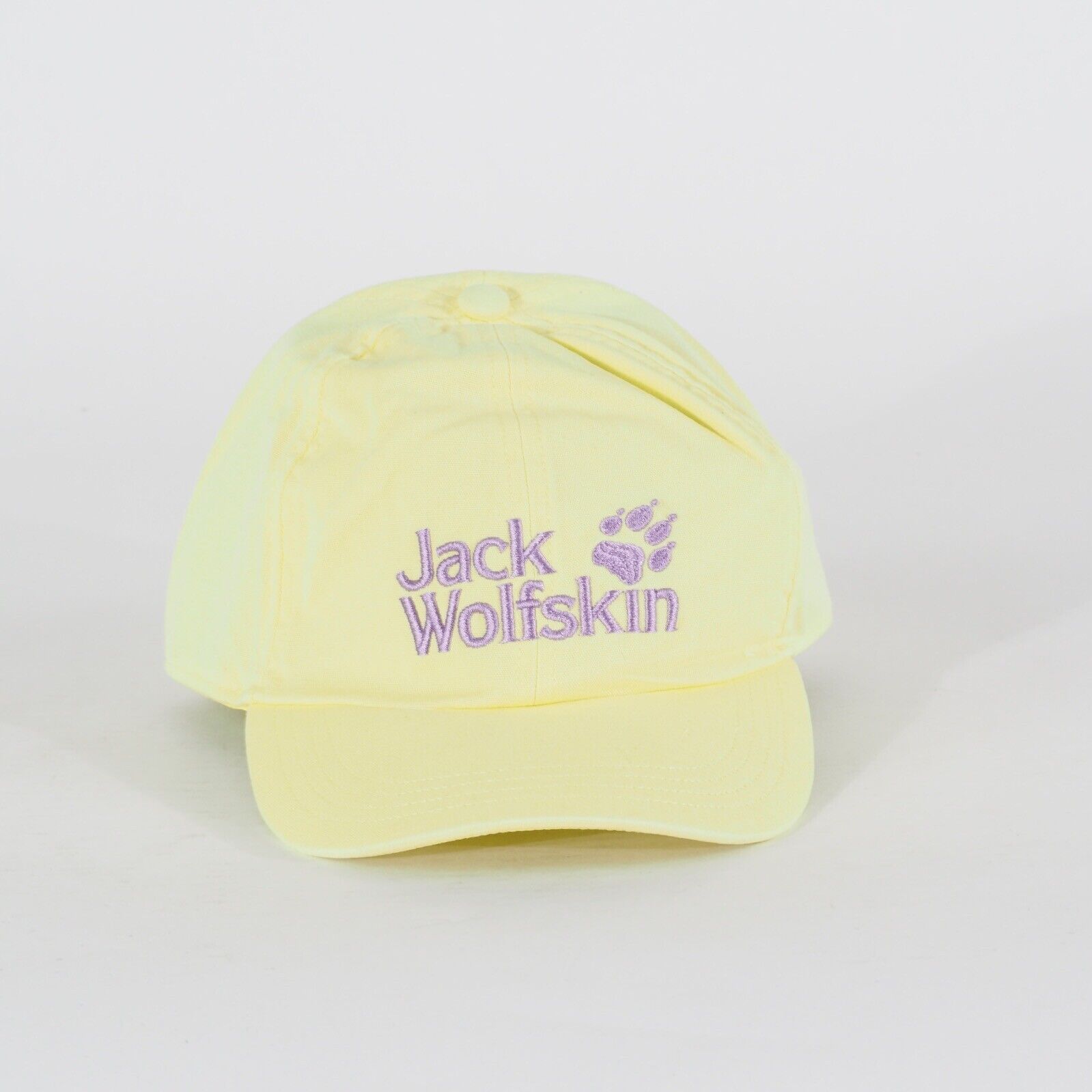 Kids Jack Wolfskin Baseball Cap 1901011 Organic Cotton Yellow Casual Hat