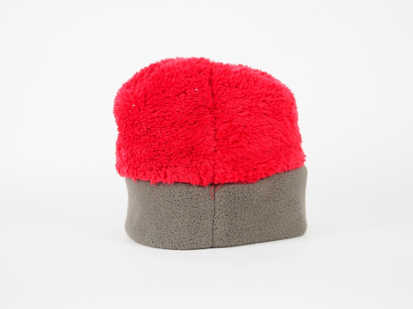 Kids Jack Wolfskin Highloft 1900441 Indian Red Furry Fleece Beanie Hat