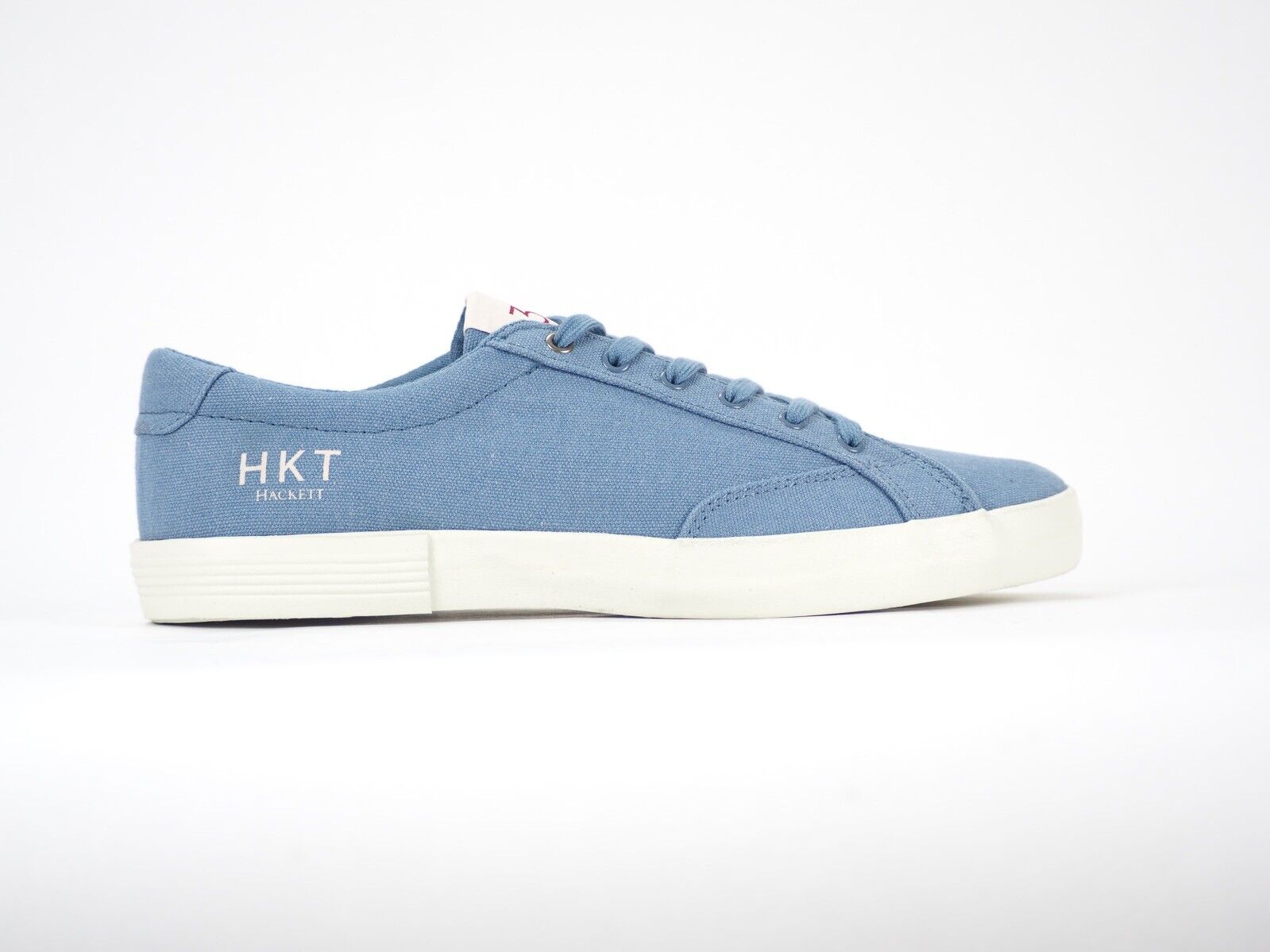 Mens Hackett LondonCanvas Sneaker HMS20824 Blue Lightweight Casual Shoes UK 6