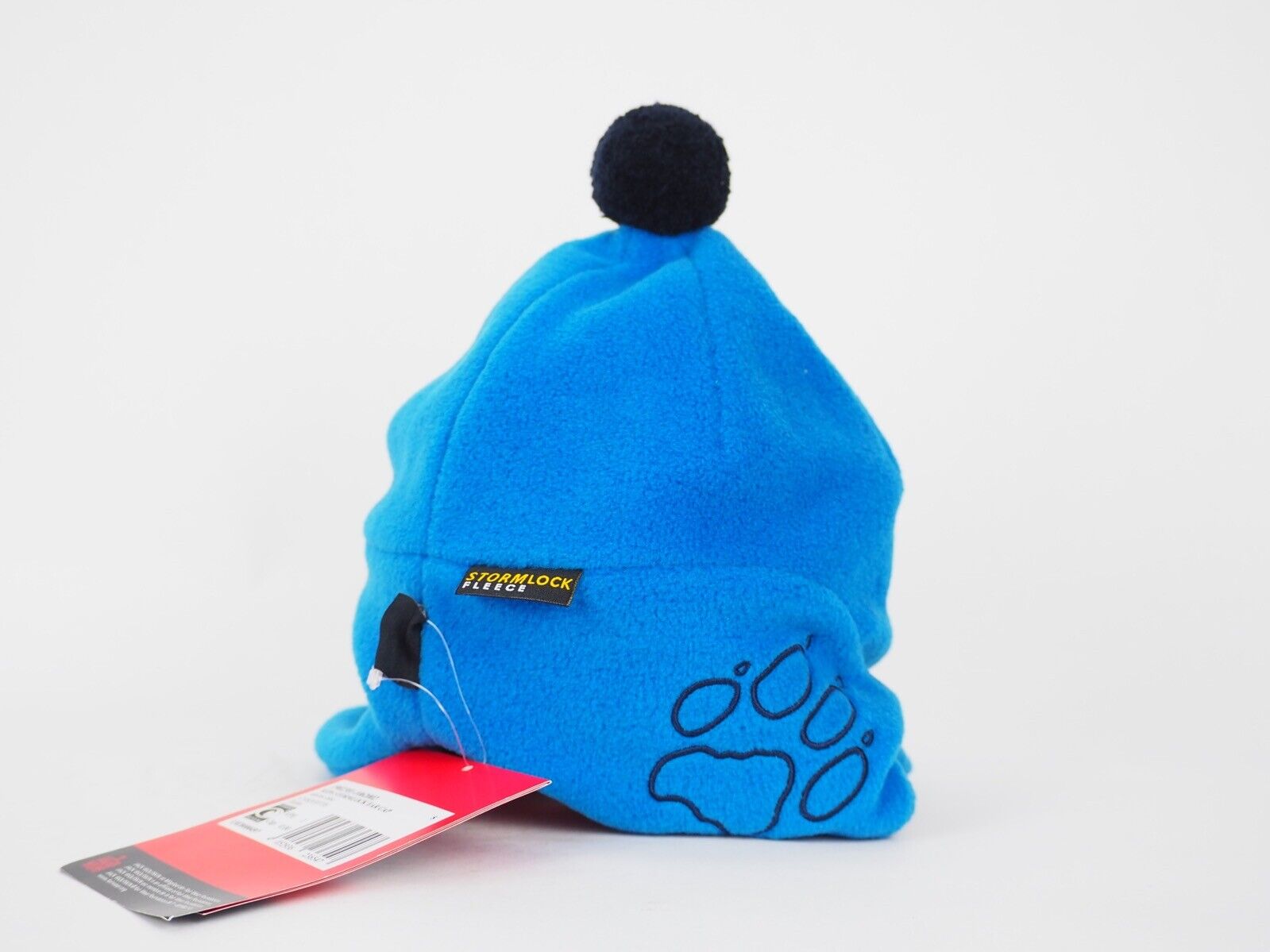 Kids Jack Wolfskin Stormlock 1902301 Electric Blue Warm Winter Hat Ear Cap