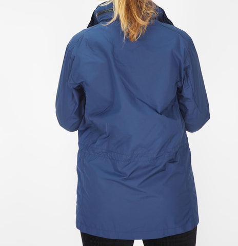 Womens Jack Wolfskin Commuter Dolomy Wax 1305781 Midnight Blue Windproof Jacket