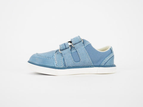 Kids Timberland Earthkeepers 3082A Light Blue Leather 2 Strap Casual Shoes