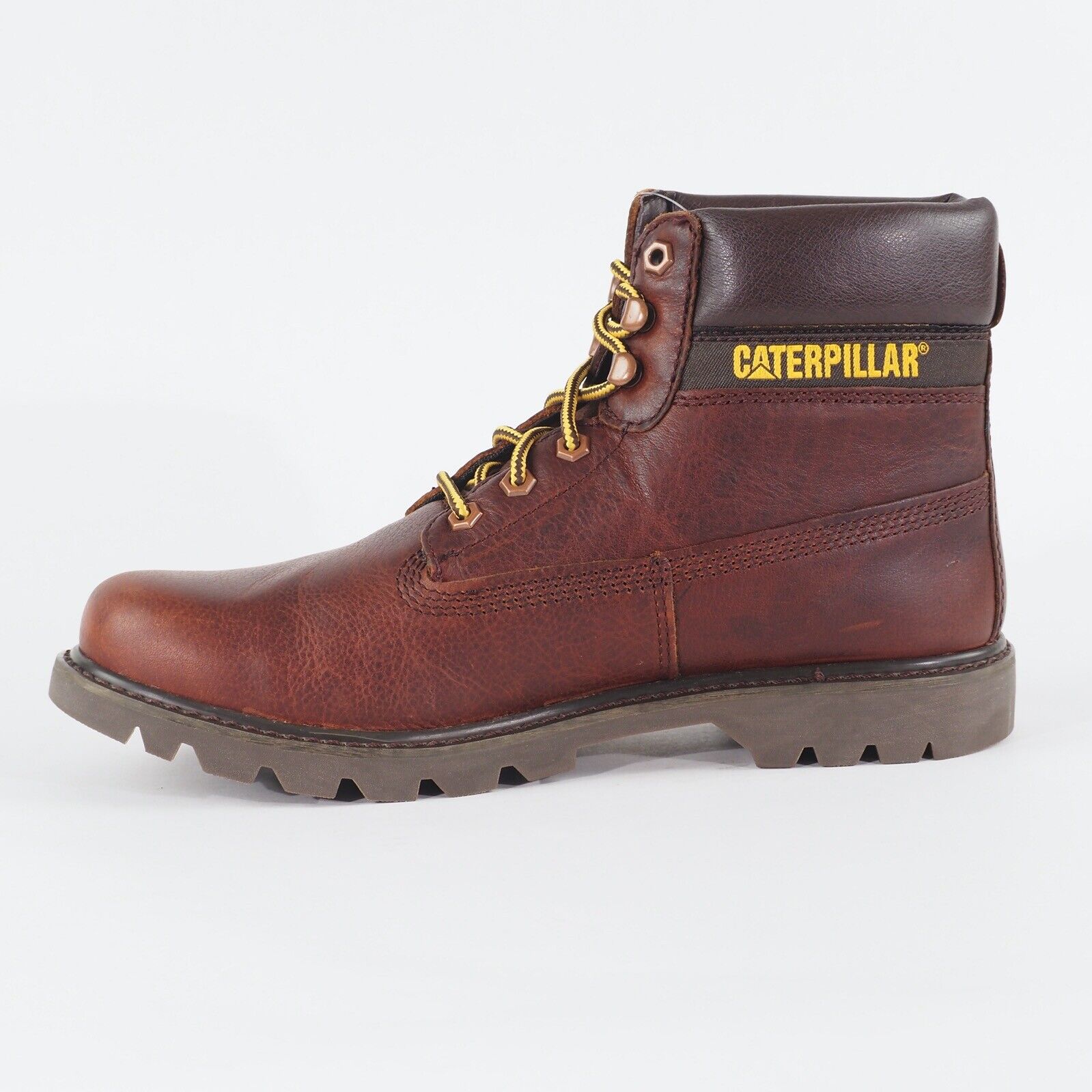 Mens Caterpillar Colorado 2.0 P110962 Leather Brown Water Resistant Lace Boots