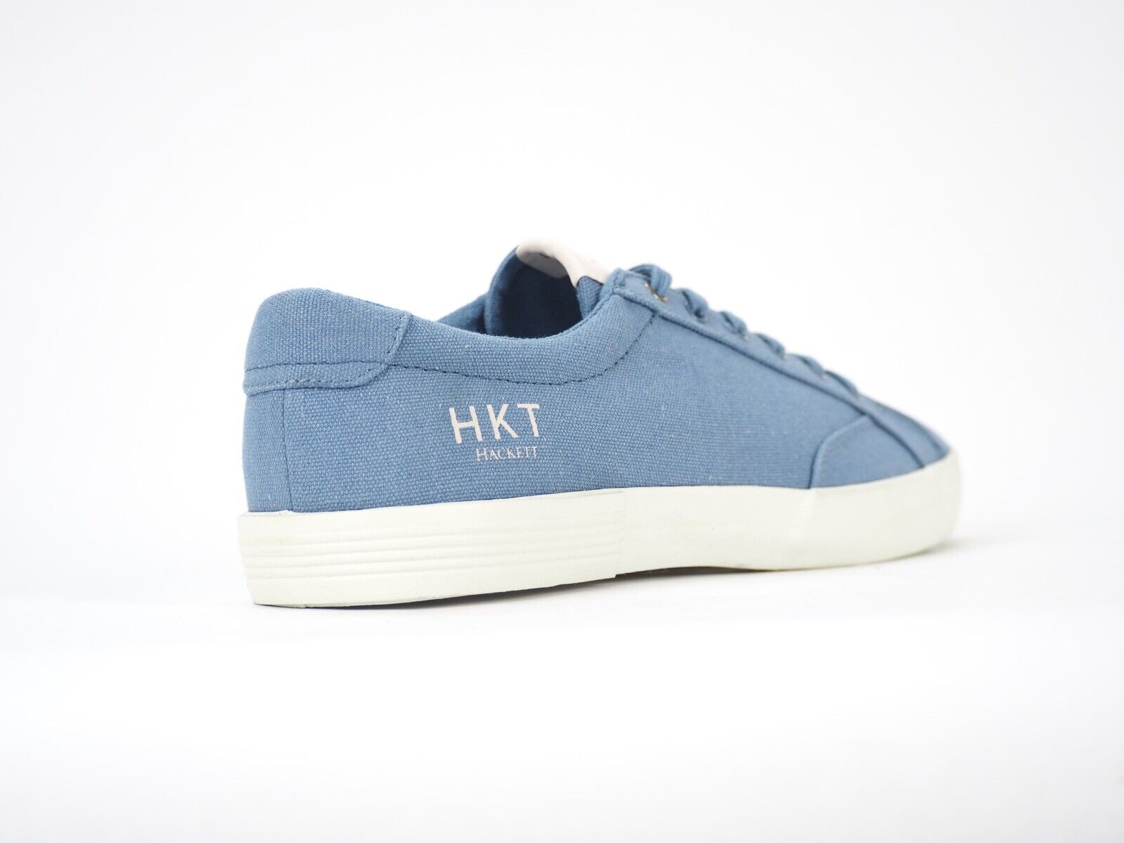 Mens Hackett LondonCanvas Sneaker HMS20824 Blue Lightweight Casual Shoes UK 6