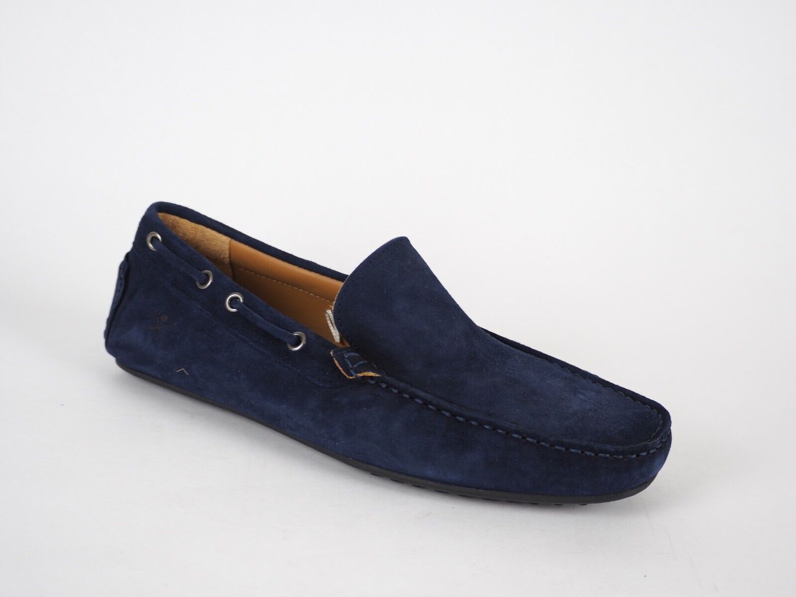 Mens Hackett London Soft Driver HMS20690 Navy Moccasins Slip On Boat Shoes UK 6