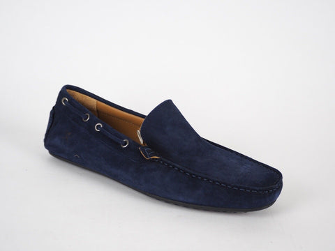 Mens Hackett London Soft Driver HMS20690 Navy Moccasins Slip On Boat Shoes UK 6