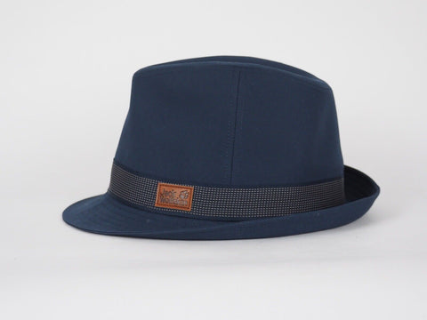 Jack Wolfskin Travel Hat 1903991 Night Blue Casual Fedora Unisex Summer Hat