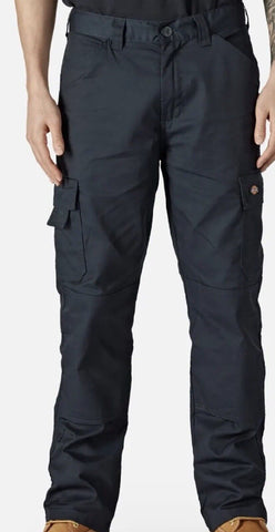 Mens Dickies Everyday CVC Black Work Strong Trousers 