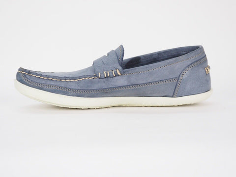 Mens Timberland Odelay Penny A13ZR Light Blue Casual Loafers Slip On Shoes