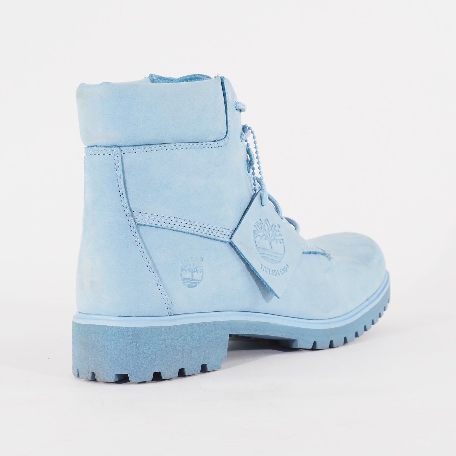 Baby blue clearance timberland shoes