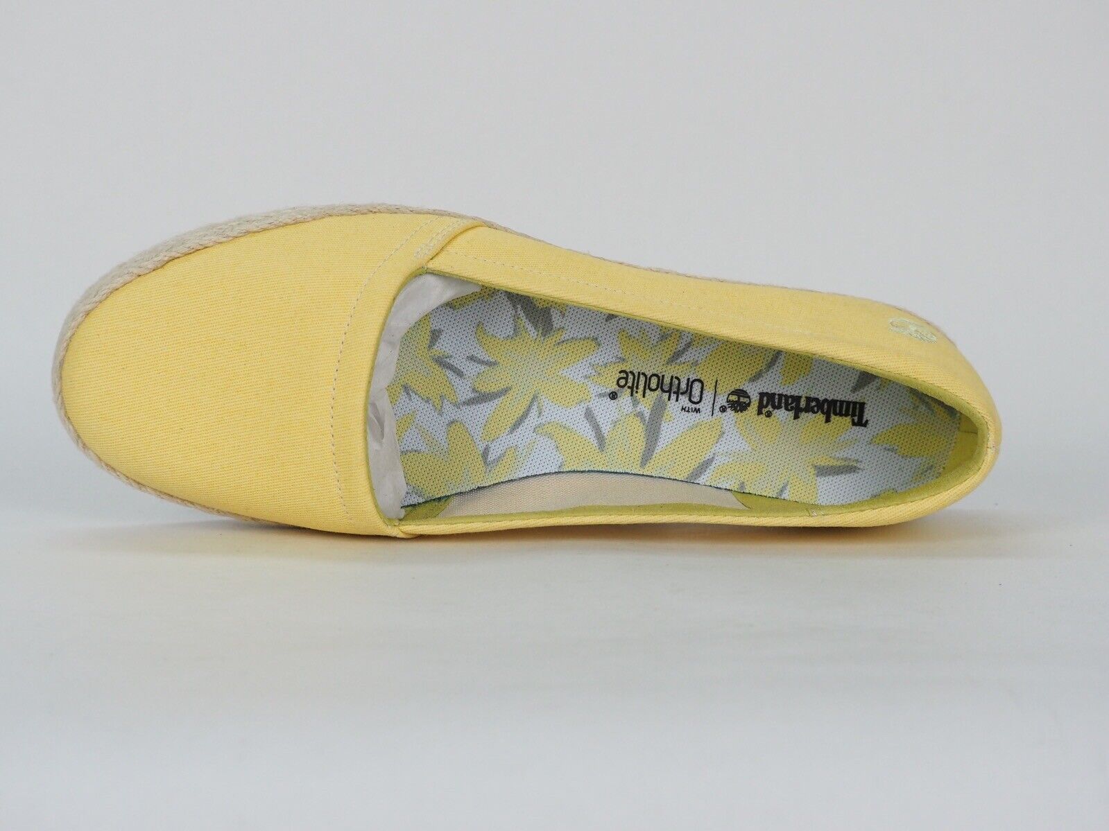 Womens Timberland Casco Bay A1FWO Yellow Flat Shoes Light Summer Espadrilles - London Top Style