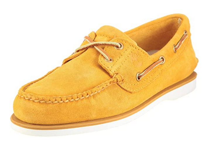 Mens Timberland Classic 2 Eye Suede 42571 Lace Up Casual Boat Shoes - London Top Style