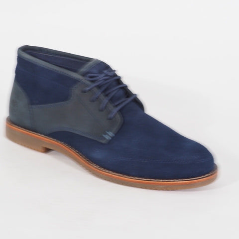 Mens Timberland FG Half Chukka A14SW Navy Suede Lace Up Everyday Walking Boots