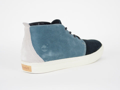 Mens Timberland Adventure A18BK Blue Suede Leather Trainers Casual Chukka Boots