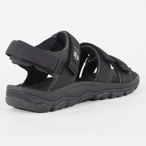 Mens Timberland Roslindale Backstrap A165V Black Strap Up Casual Walking Sandals