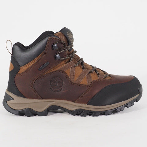 Mens Timberland A28JA MT Major 2 MID Brown Leather Lace Waterproof Walking Boots