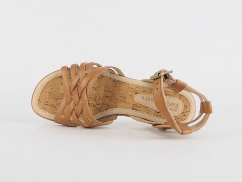 Womens Timberland Earthkeepers Katama 27639W Wheat Leather Thong Sandals