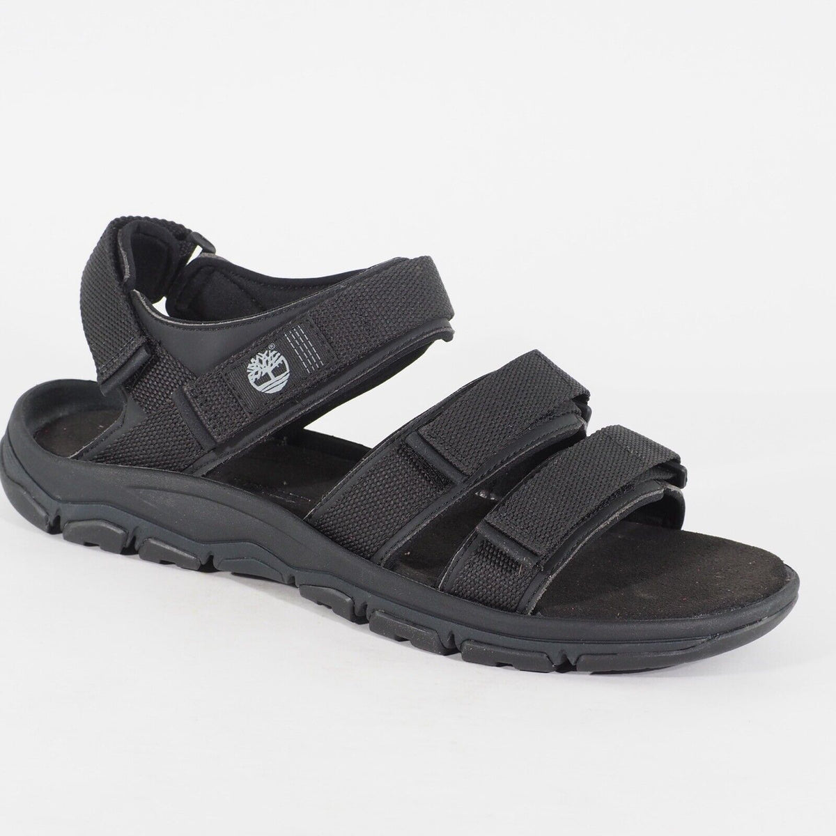 Mens Timberland Roslindale Backstrap A165V Black Strap Up Casual Walking Sandals