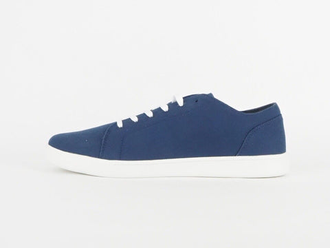 Mens Timberland Bayham Oxford A1PGH Navy Textile Canvas Lace Up Trainers - London Top Style
