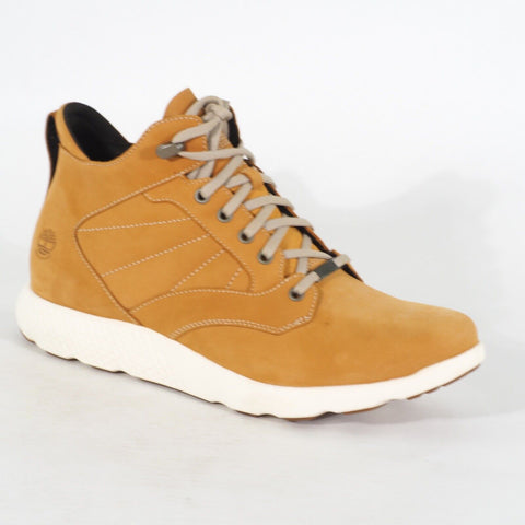 Mens Timberland Fly Roam Chukka A1SAO Wheat Leather Lace Up Walking Chukka Boots