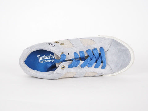 Womens Timberland EK Glastonbury 8234B Blue Suede Fabric Lace Up Trainers UK 5 - London Top Style