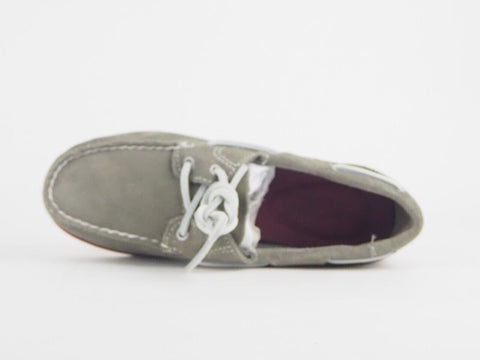 Womens Timberland EK Classic Boat 8224A Grey Suede Boat Casual Ladies Shoes