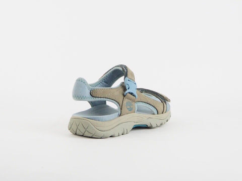 Womens Timberland Earthkeepers Jordan Pond 2 8032R Blue Leather Strap Sandals