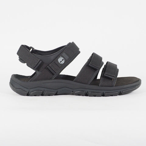 Mens Timberland Roslindale Backstrap A165V Black Strap Up Casual Walking Sandals