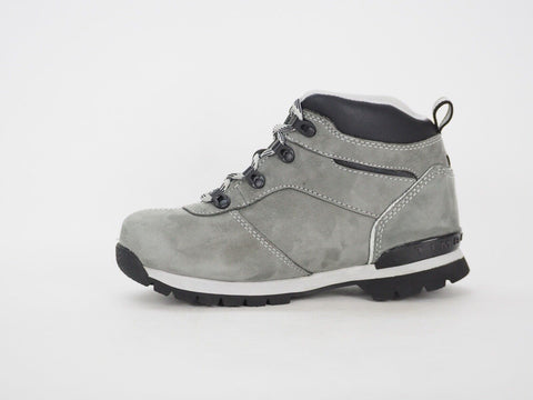 Kids Timberland Splitrock 2 AF A19K6 Grey Leather Hiking Walking Chukka Boots