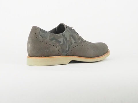 Mens Timberland Stormlite Brogue 9016B Grey Leather Lace Up Casual Shoes