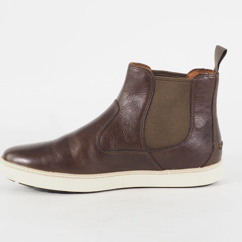 Mens Timberland EK Hudston Chelsea 9653A Brown Leather Pull On Walking Boots