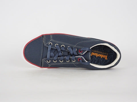 Mens Timberland Earthkeepers Hokcmp 5304A Navy Blue Shoes Low Casual Trainers