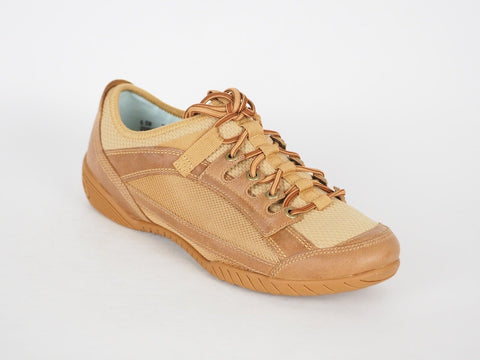 Womens Timberland Richter 25645 Tan Leather Casual Low Trainers Everyday Shoes