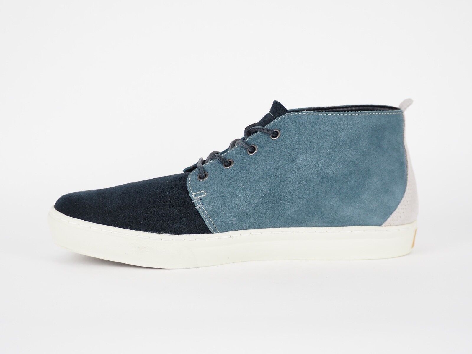 Mens Timberland Adventure A18BK Blue Suede Leather Trainers Casual Chukka Boots