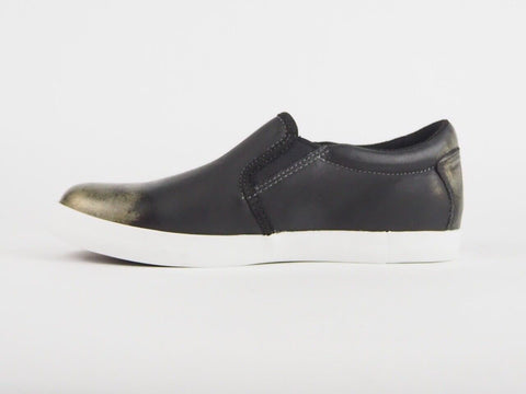 Womens Timberland Ek Glastenbury A137T Black Leather Slip On Casual Walk Shoes